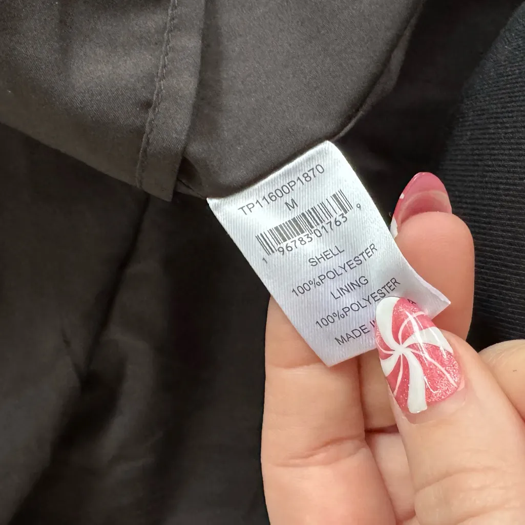 NWT Tart Leighton Georgette Mini Dress Ruffle smocked waist puff sleeve M Vneck Purple Size M - Image 10