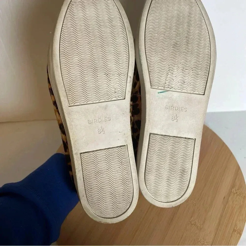 Birdies  The Swift Leopard Calf Print Slide On Sneaker - Image 11