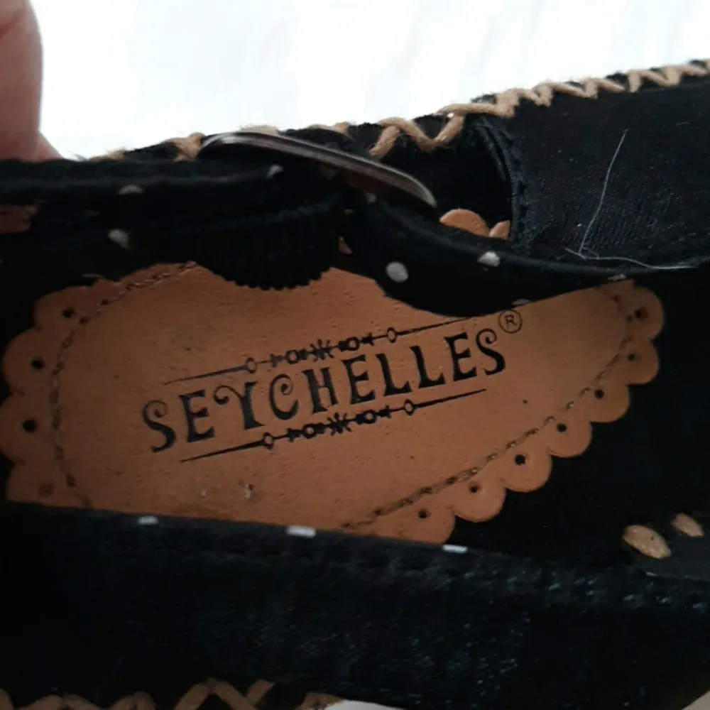 Seychelles Wedge Sandals Black - Image 5