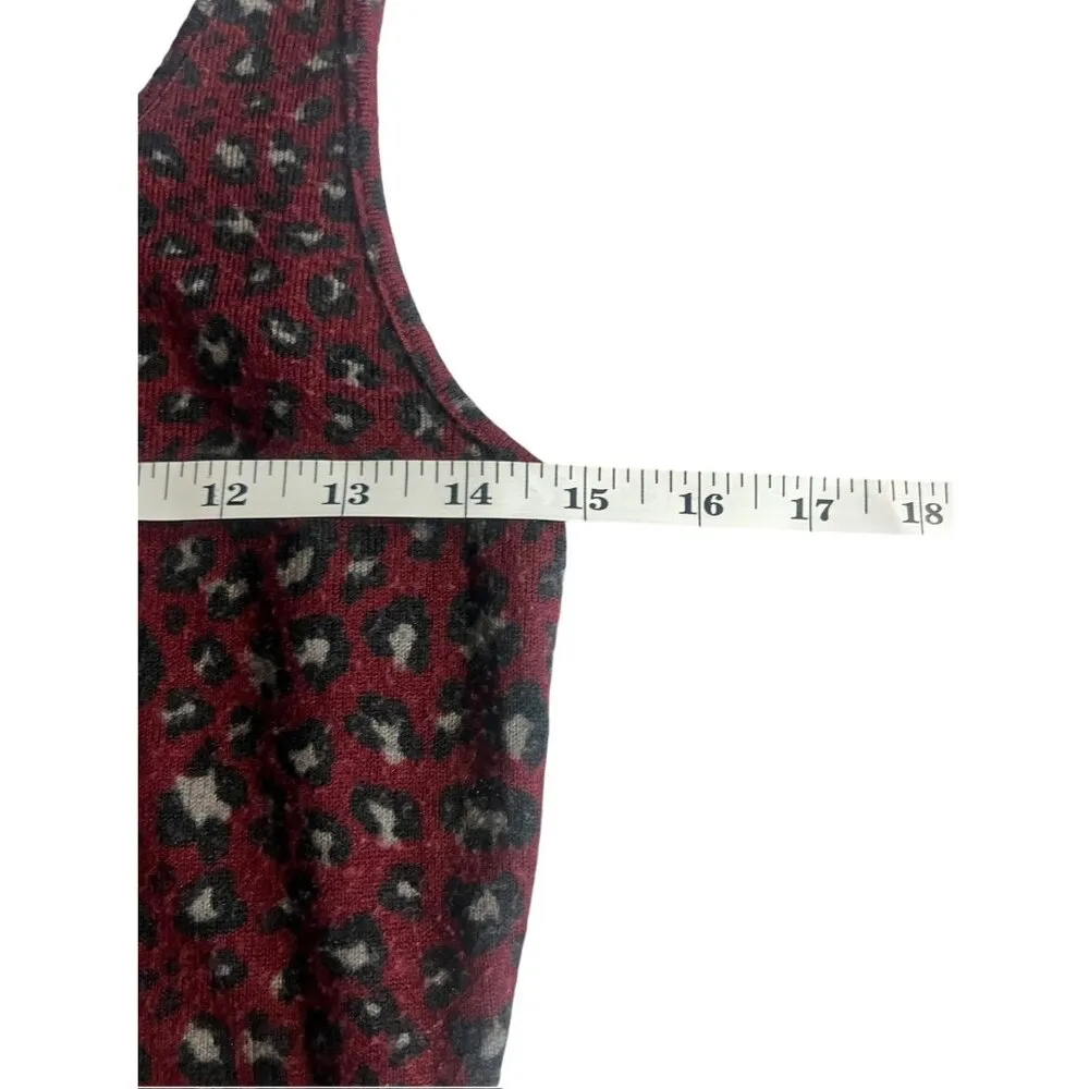 Forever 21 Women's Burgundy Crop Tank Top - Image 3