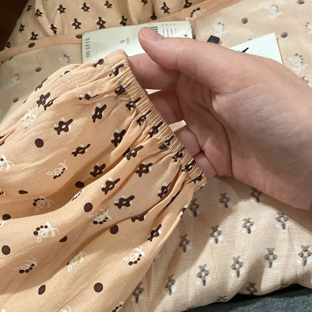 Faithfull the Brand x Anthropologie Trinidad dress Mieke print in pink size 4 - Image 12