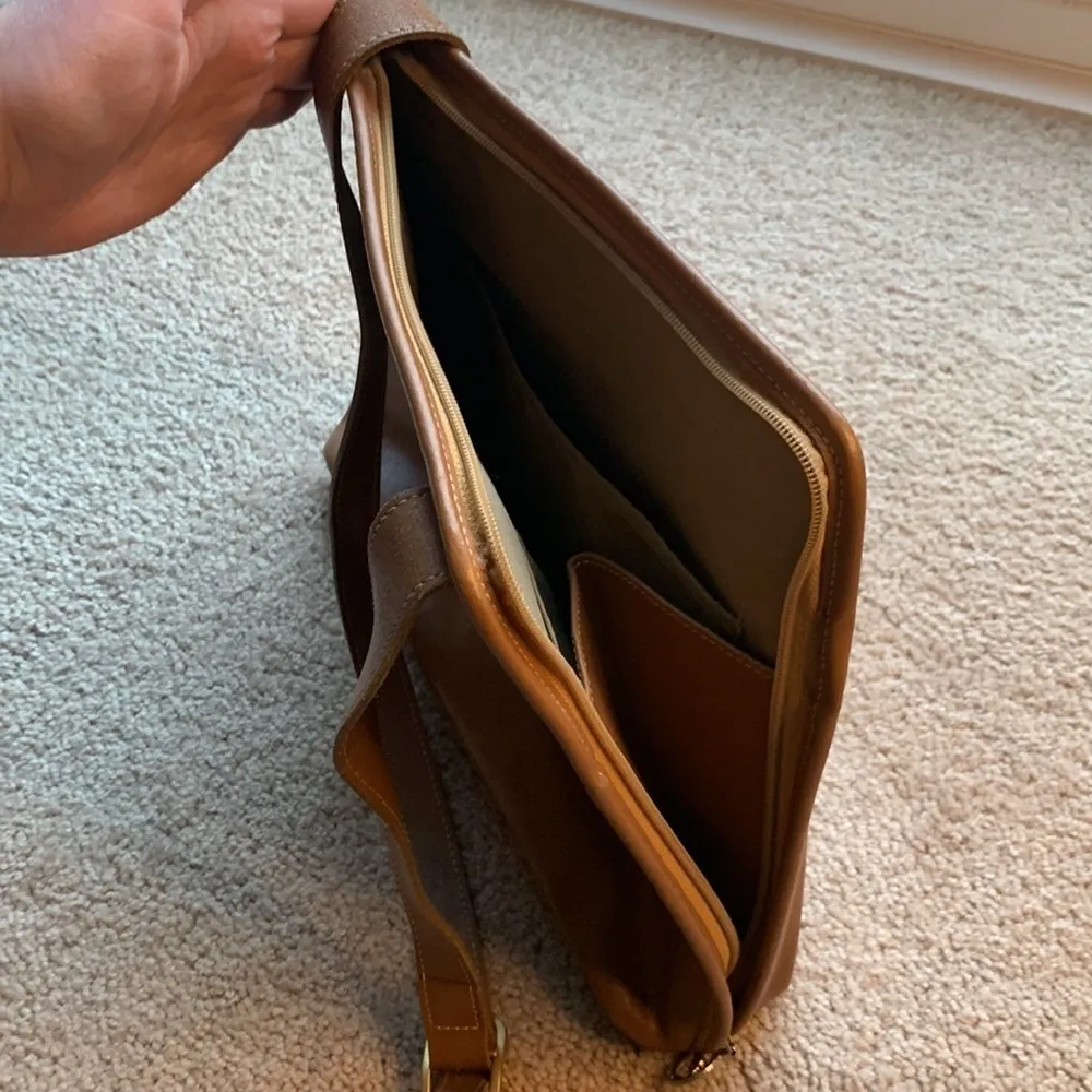 Longchamp | Longchamp leather crossbody satchel - Image 13