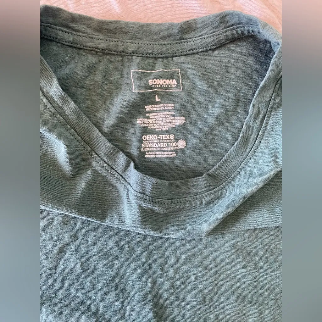 Green Sleeveless Top: Sonoma Large - Image 4