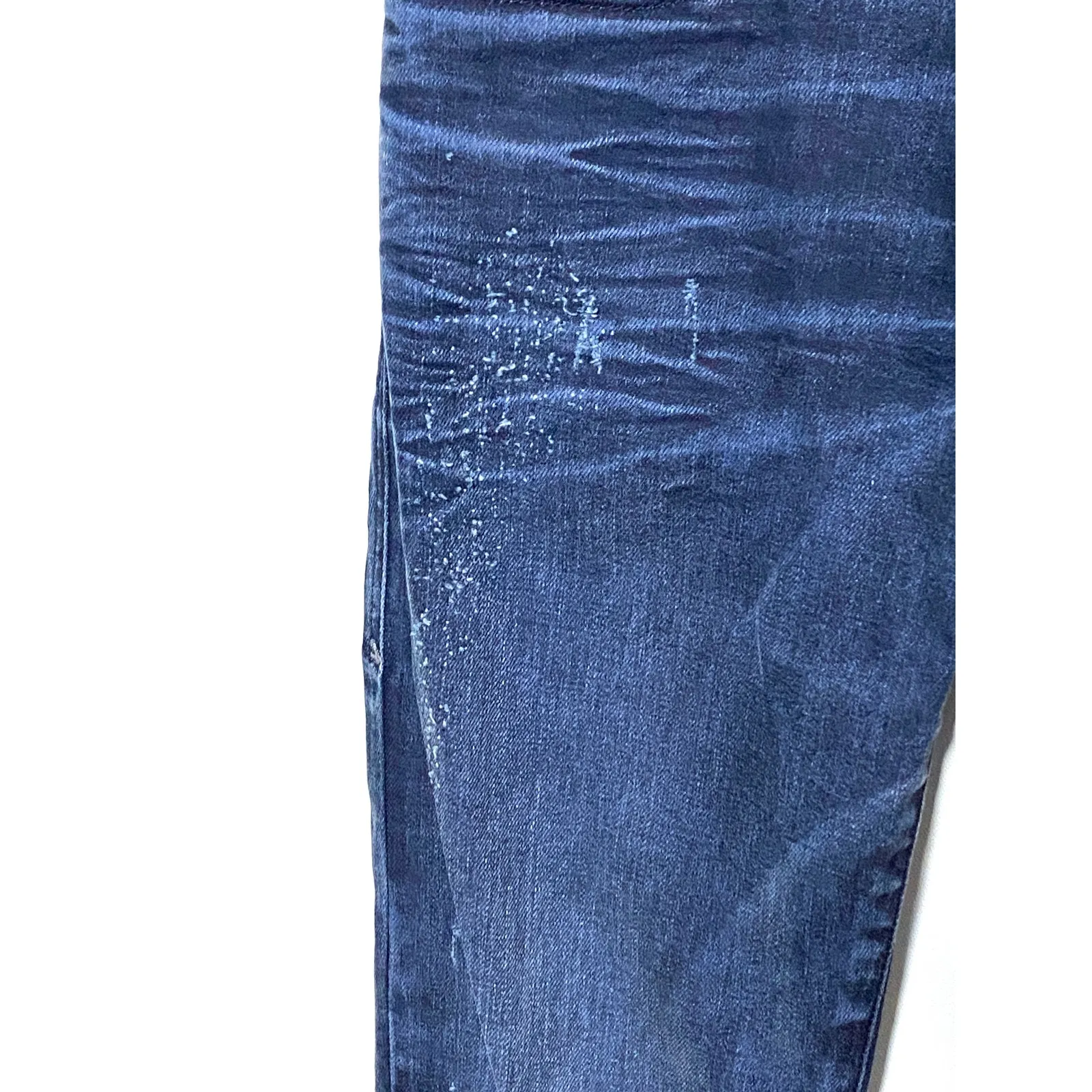 Diesel Jeans Getlegg Slim Skinny Low Waist Womens 27 Distressed Whiskered Grunge - Image 6