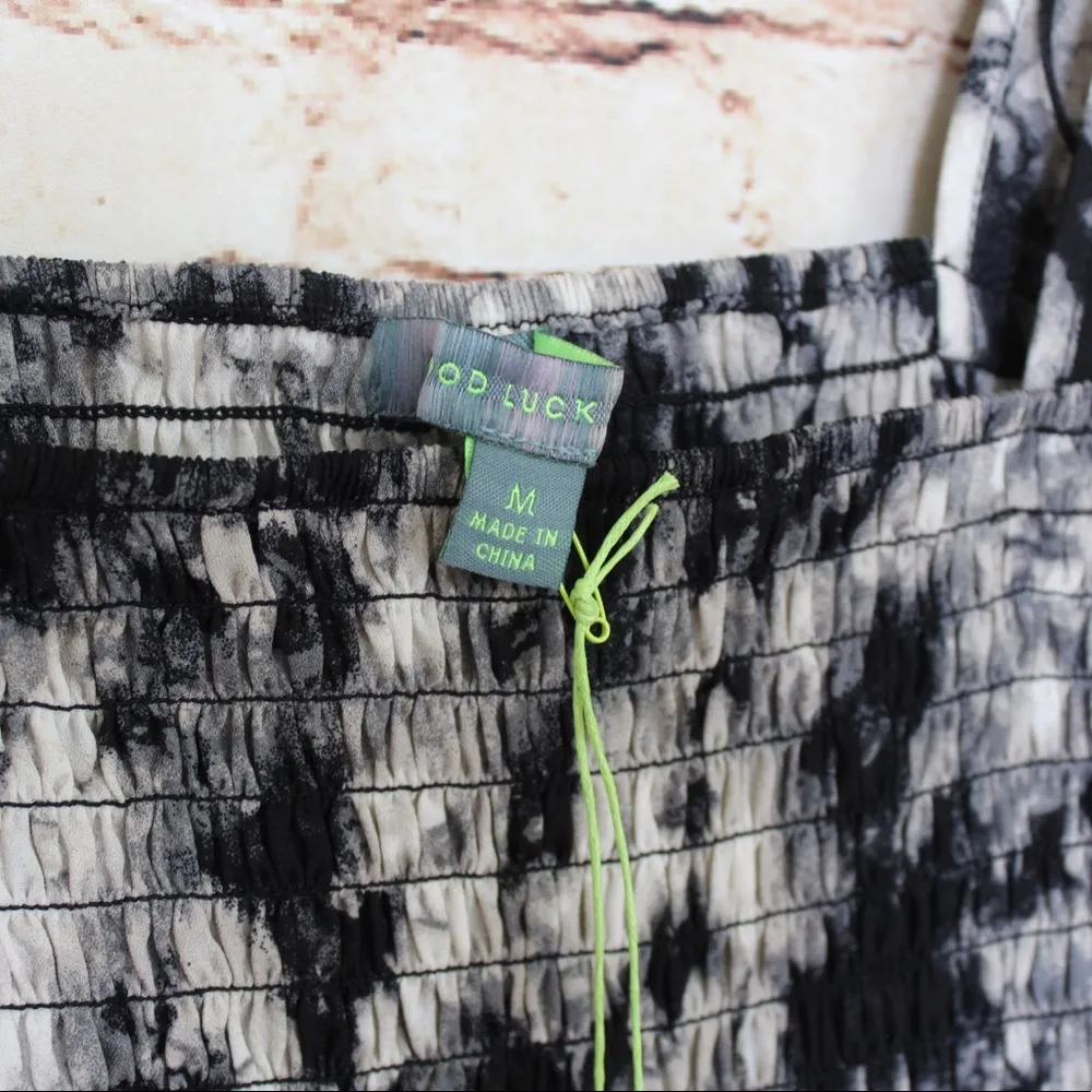 Good Luck Gem | Square Neck L/S Tie Dye - Image 8