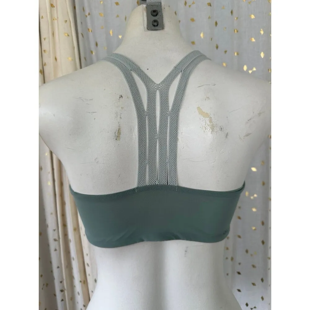 Nike Dri Fit ADV Cut Out Unpadded Mesh Strappy Racerback Sports Bra S - Image 3