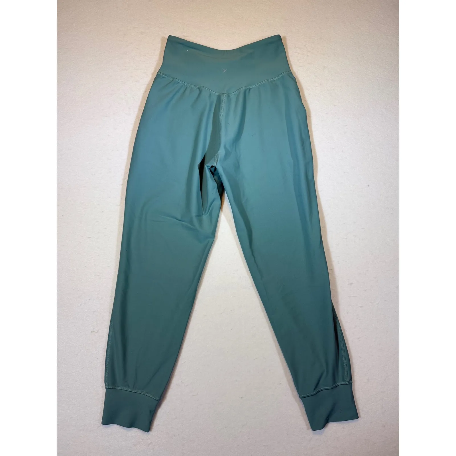 Old Navy Active PowerSoft High Waisted Jogger Pants Teal Green Size Medium - Image 2
