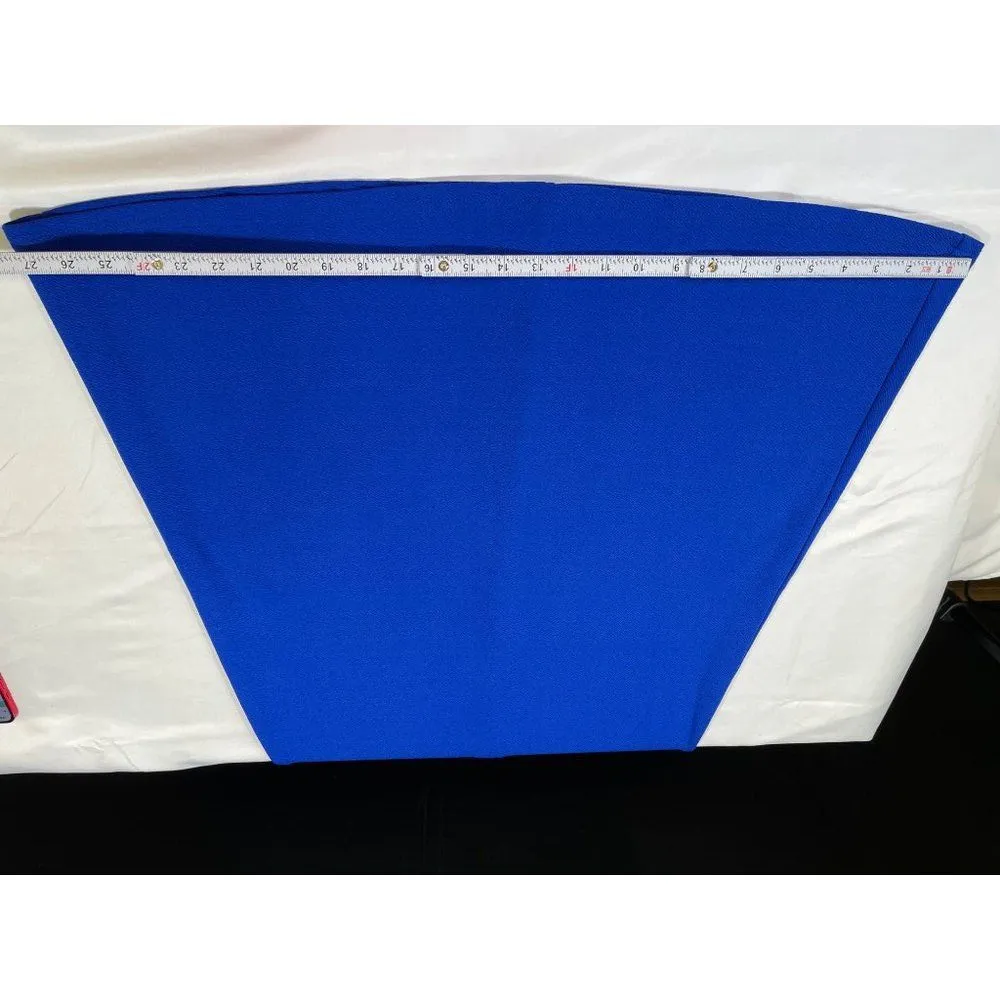 Homeyee SKU 7628 Womens Blue Dress With sleeves Size XL Black - Image 6