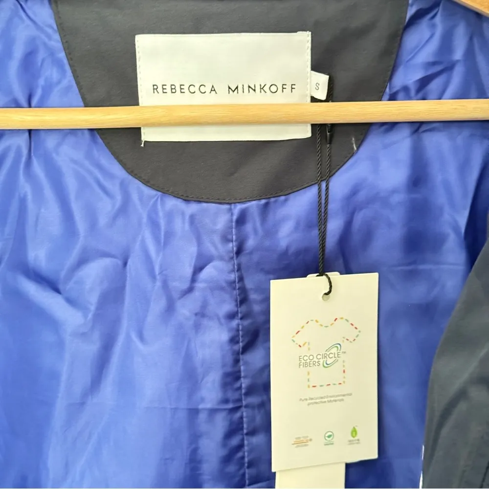 Rebecca Minkoff Navy Blue Puffer Jacket - Image 7