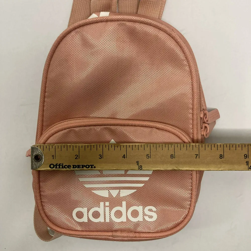Adidas Pink Mini Backpack - Image 5