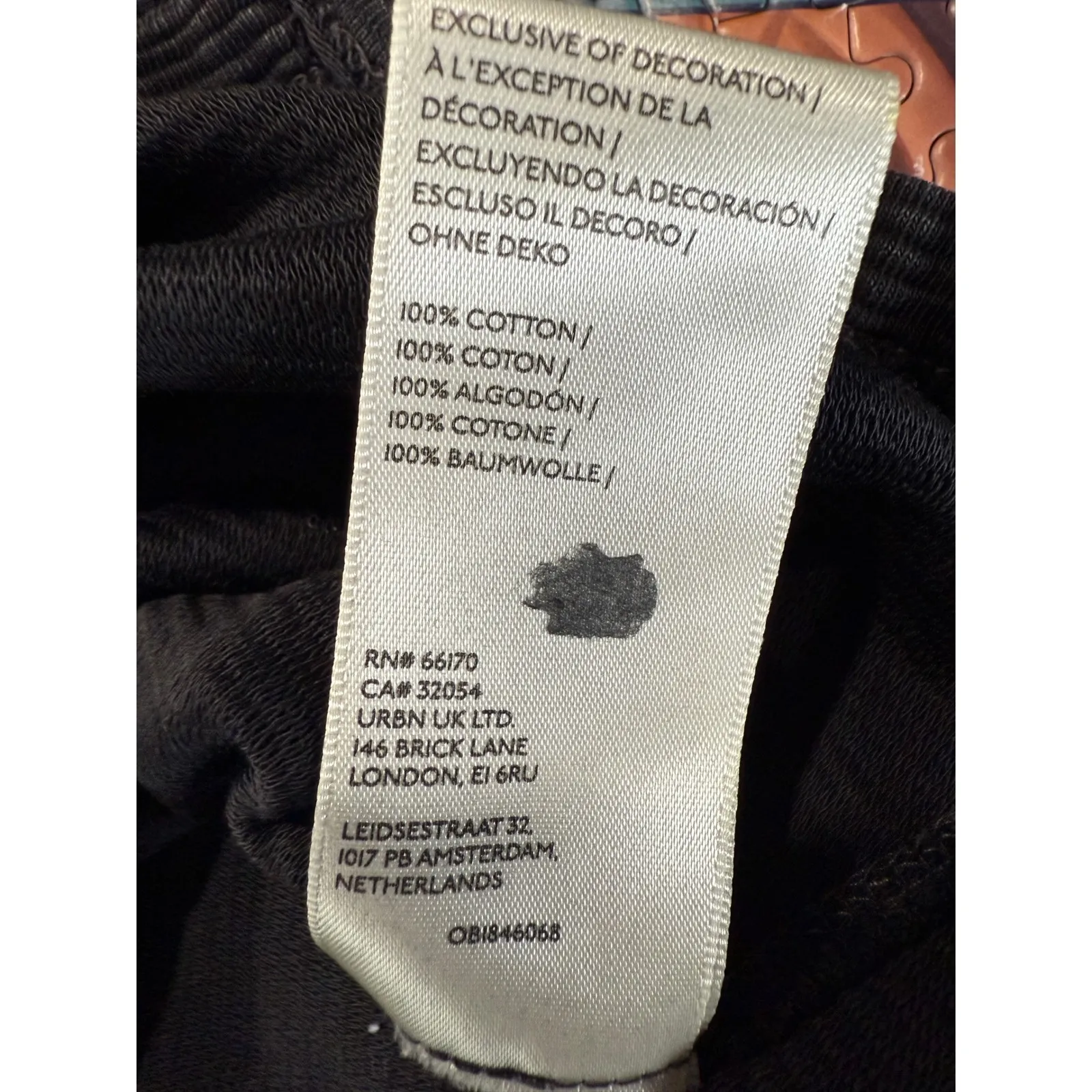 We The Free Black rib Long Sleeve Casual Crew Neck Top Women's XS - Image 7