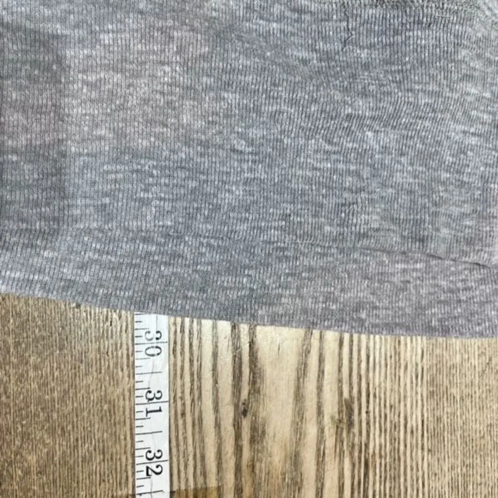 We The Free Women's Palisades Off Shoulder Dolman Sleeve Top Blouse Gray Size PS - Image 11