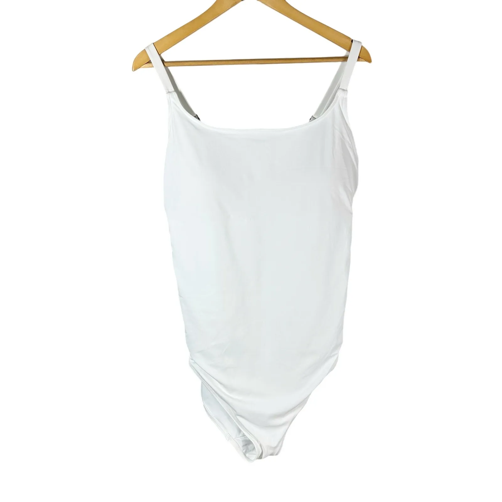 Andie The Amalfi Long Torso One-Piece Swimsuit White Size XXX LT - Image 2