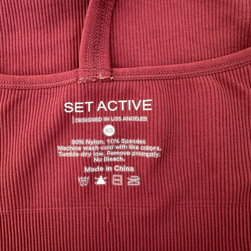 Set Active  Sculptflex Ribbed V Bra in Hug - Image 4