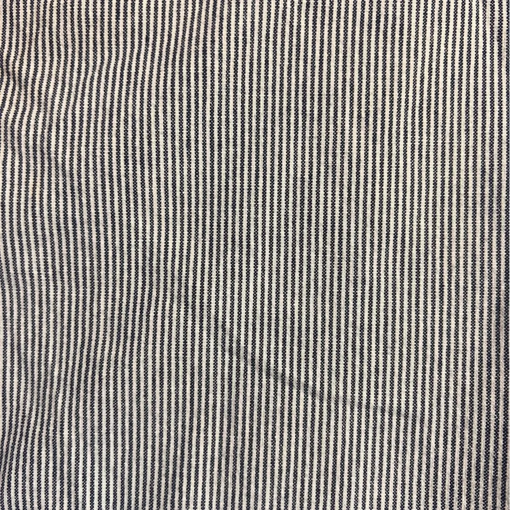 Levi's High Waist Striped Shorts Sz 16 plus Blue White summer casual stripes - Image 10