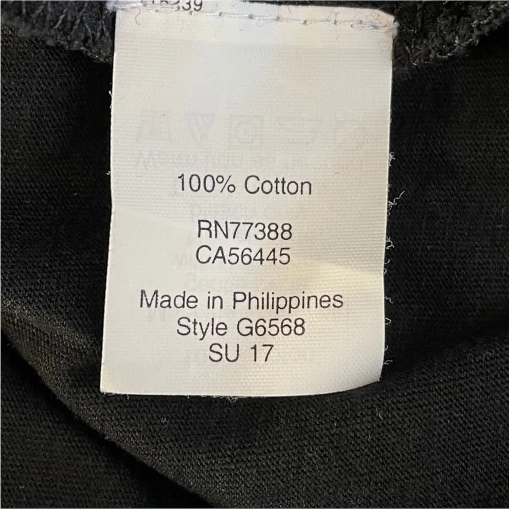 J.Crew Black Ruffle Tank Top - Image 3