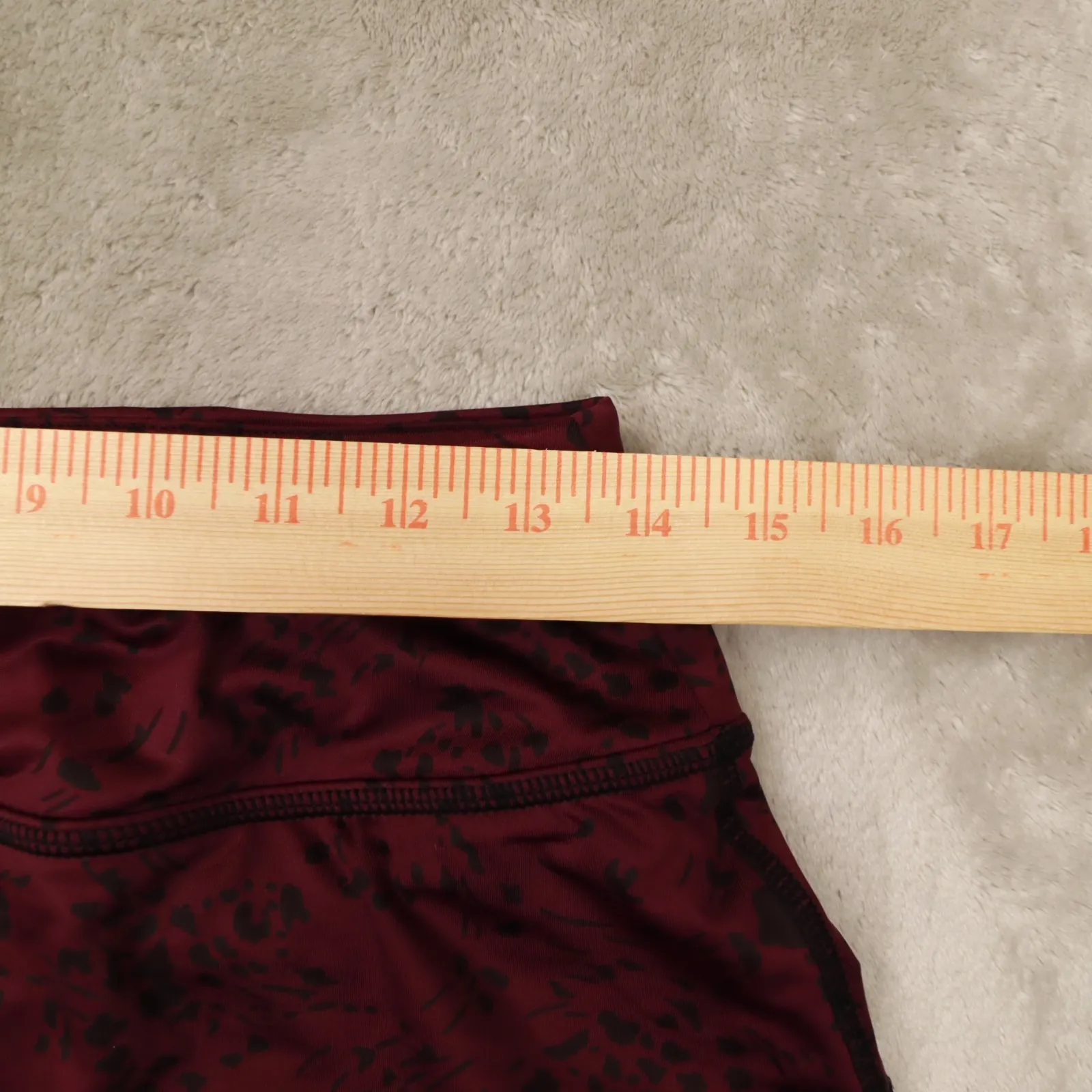 Athleta Purple Black Floral Swagger Skort Skirt Women's size Small‎ - Image 5