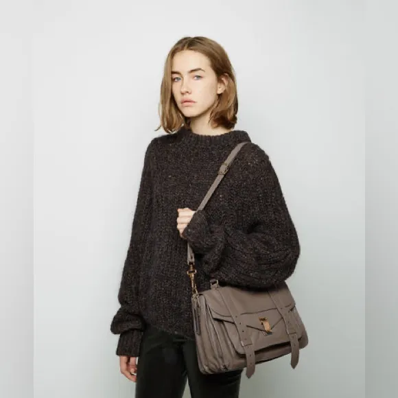 Proenza schouler PS1 medium in light brown color - Image 3