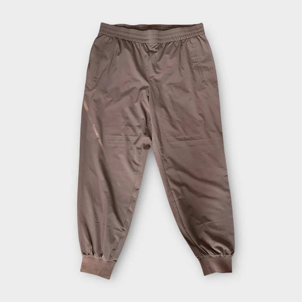 Banana Republic Tapered Ankle Jogger Pants in Taupe – Size L - Image 2