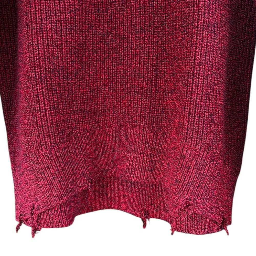 EUC PISTOLA Distressed Edge Sweater Size Small - Image 8