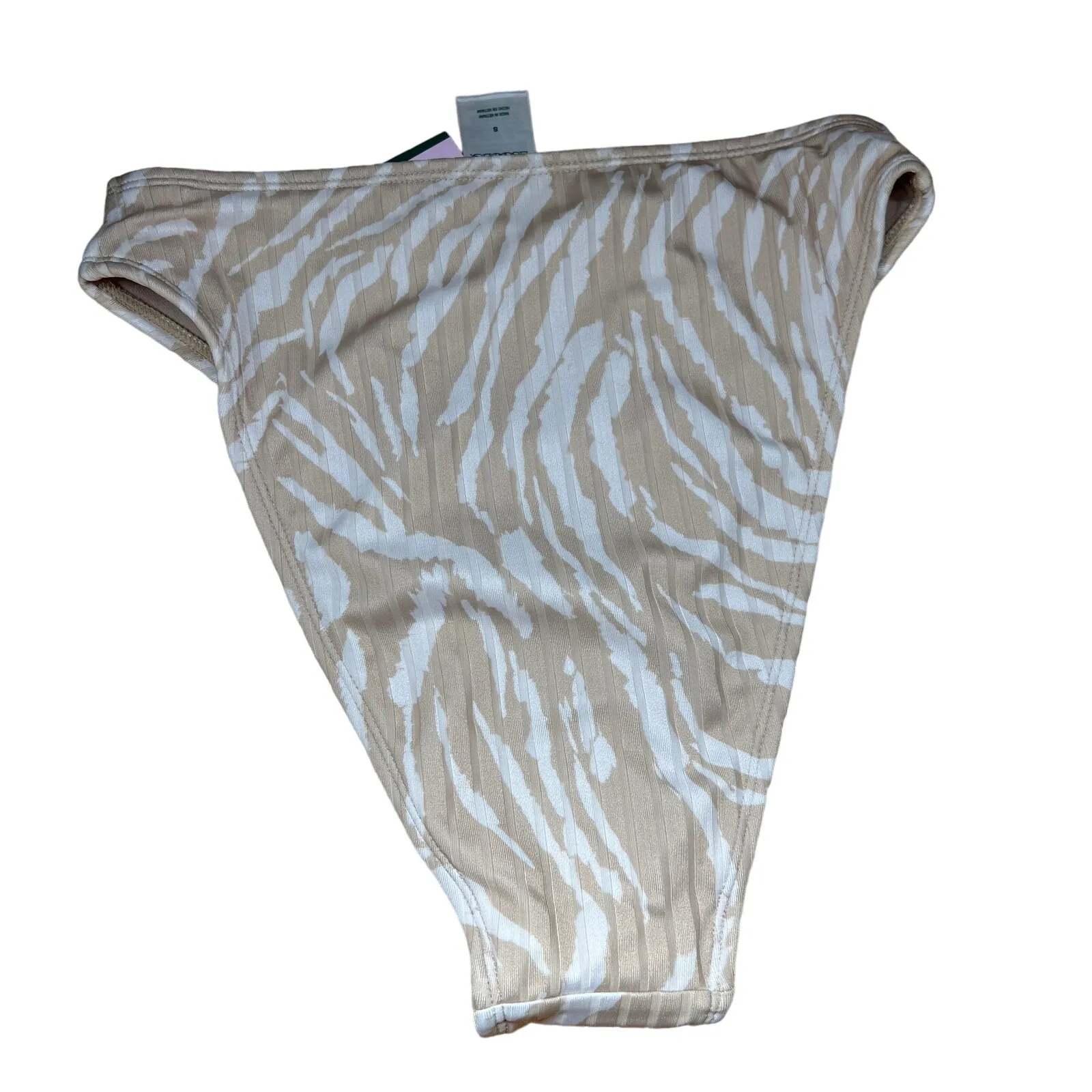 Wild Fable Women's Animal Print High Leg Cheeky Bikini Bottom - Size XL - NWT - Image 4