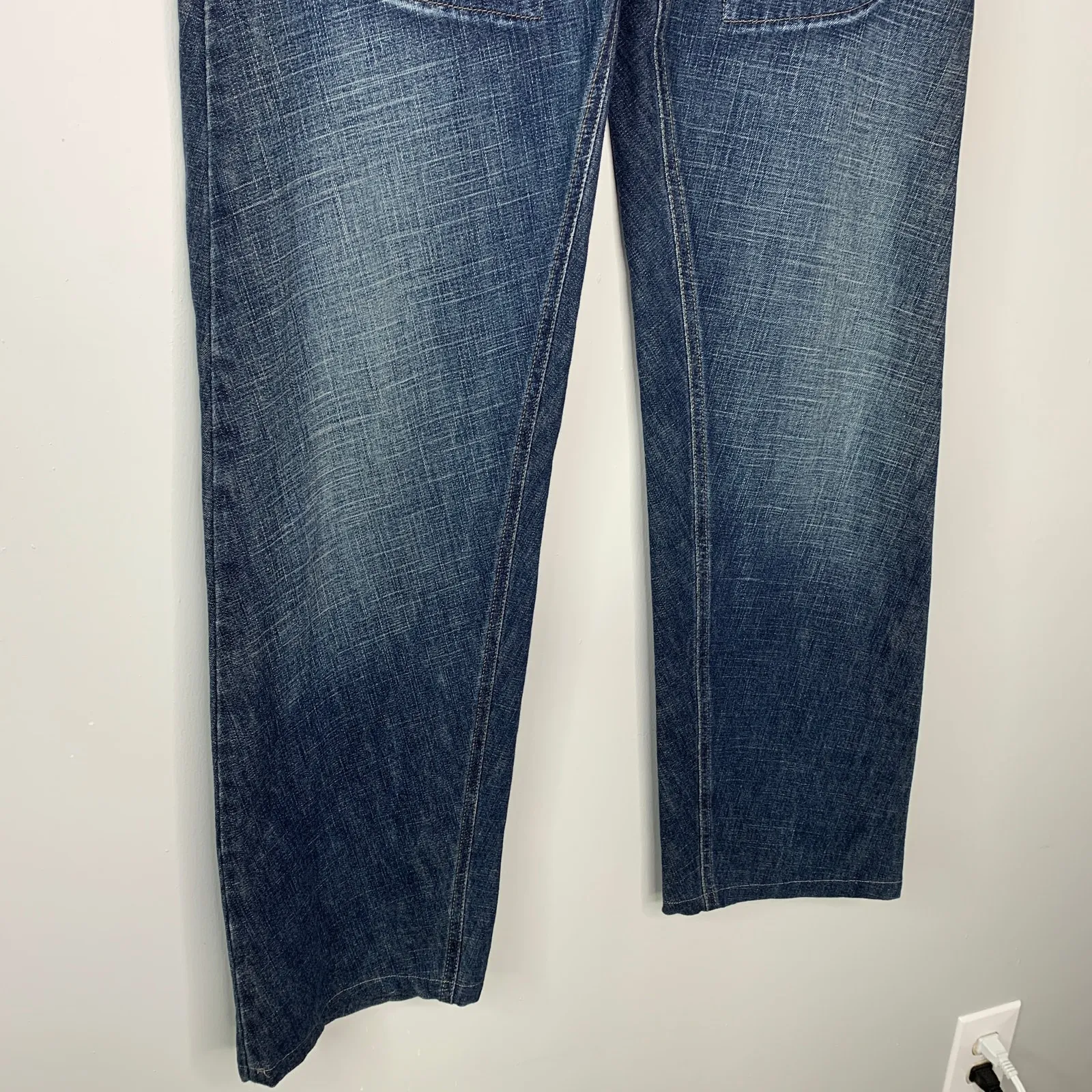 Armani Jeans Vintage 90s Women's Mid High-Waist 8 Italy - Image 5
