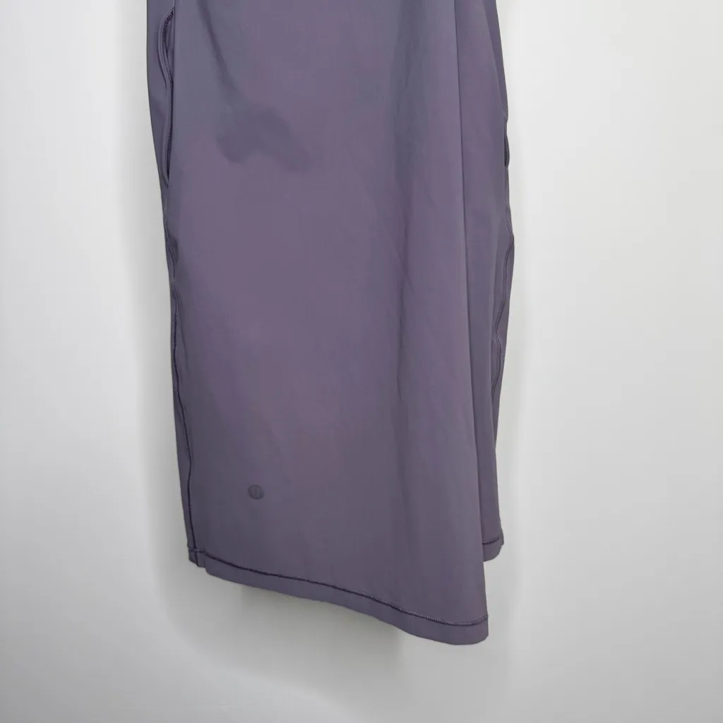 Lululemon Early Morning Dress Graphite Purple W1BJBS size 6 - Image 7