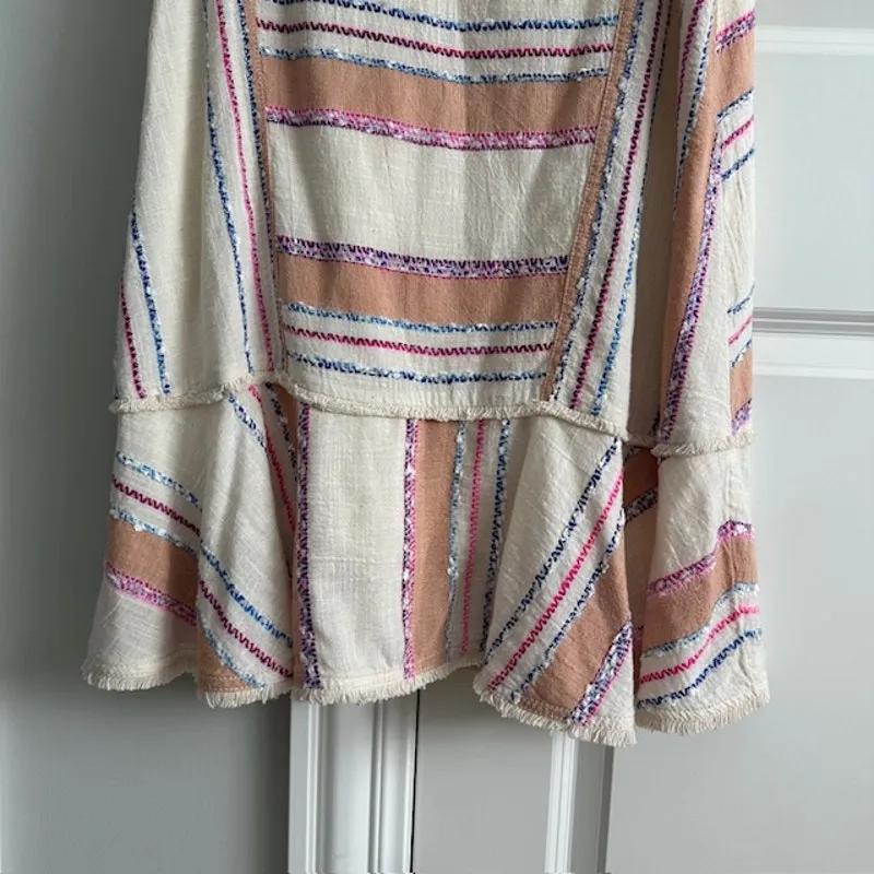 Anthropologie Holding Horses Elira Tunic Dress Size: Small - Image 7