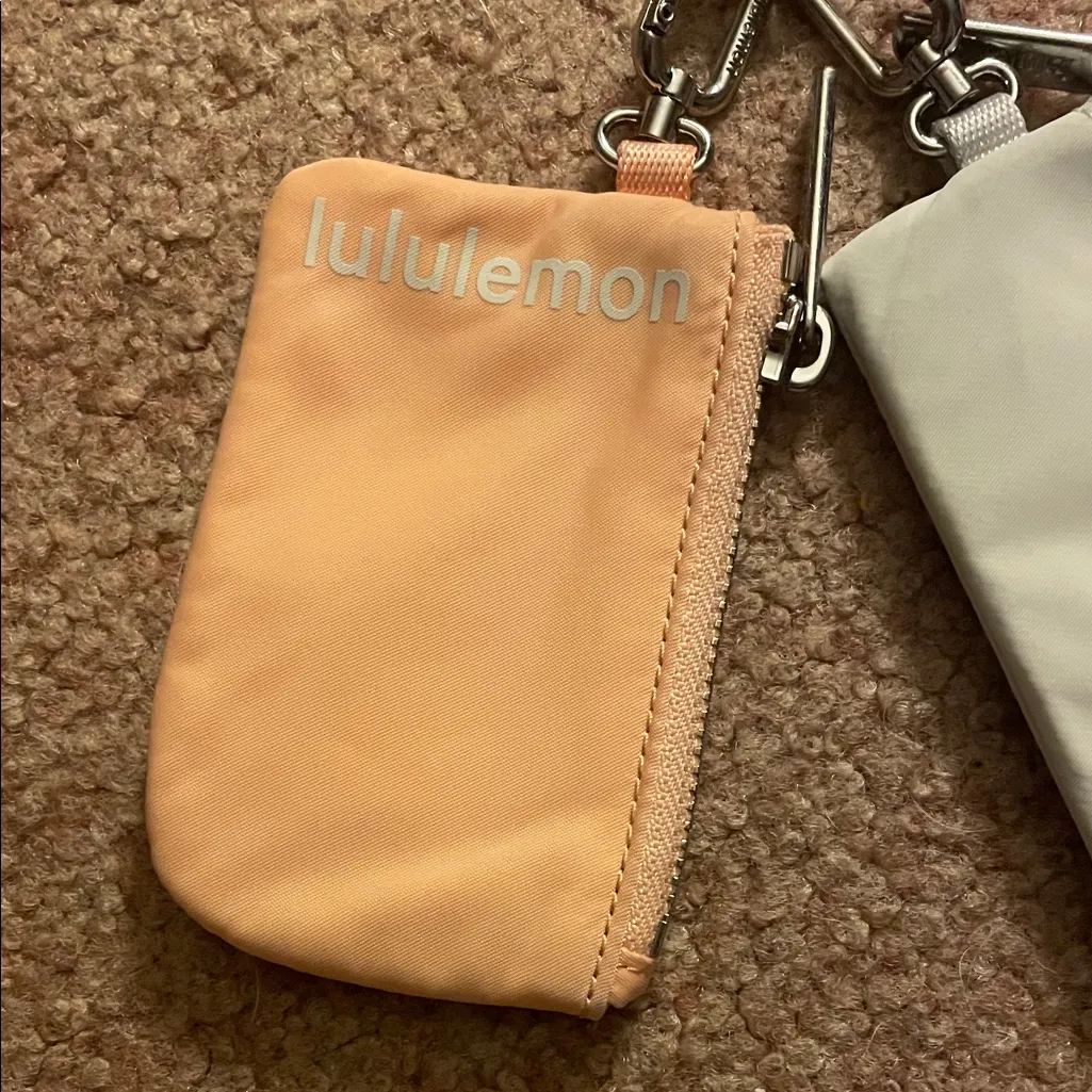 lululemon athletica Peach and Cream dual wristlet - Image 3