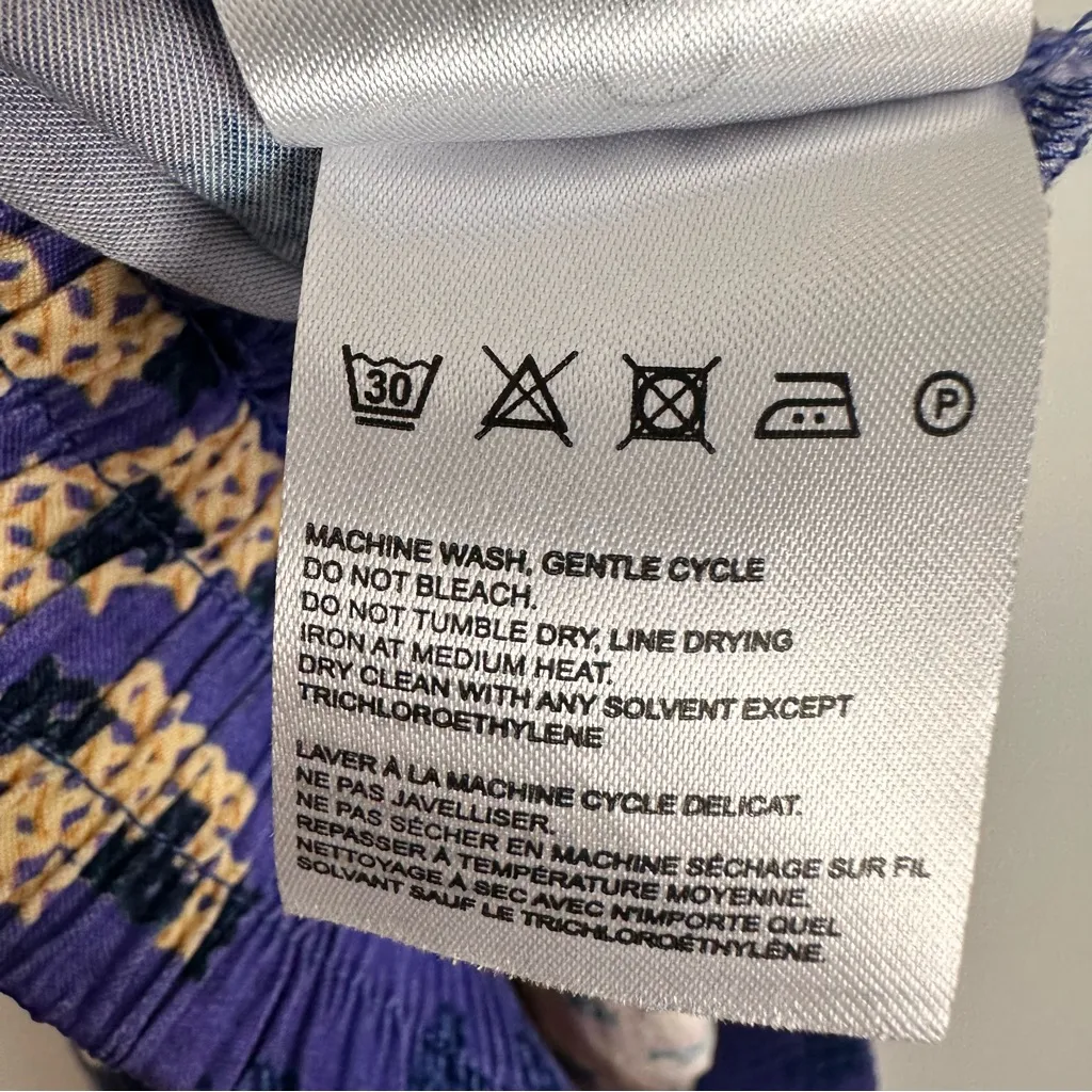 Farm Rio x Anthropologie Vibrance Maxi Skirt Digital Ombre Print A-line Small - Image 12