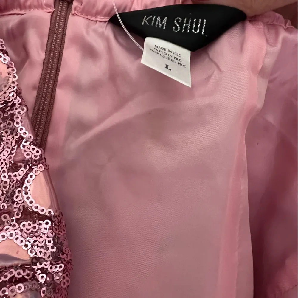 NEW NWT  X Revolve Lace Mini Dress Strapless Dress In Beaded Purple - Image 8