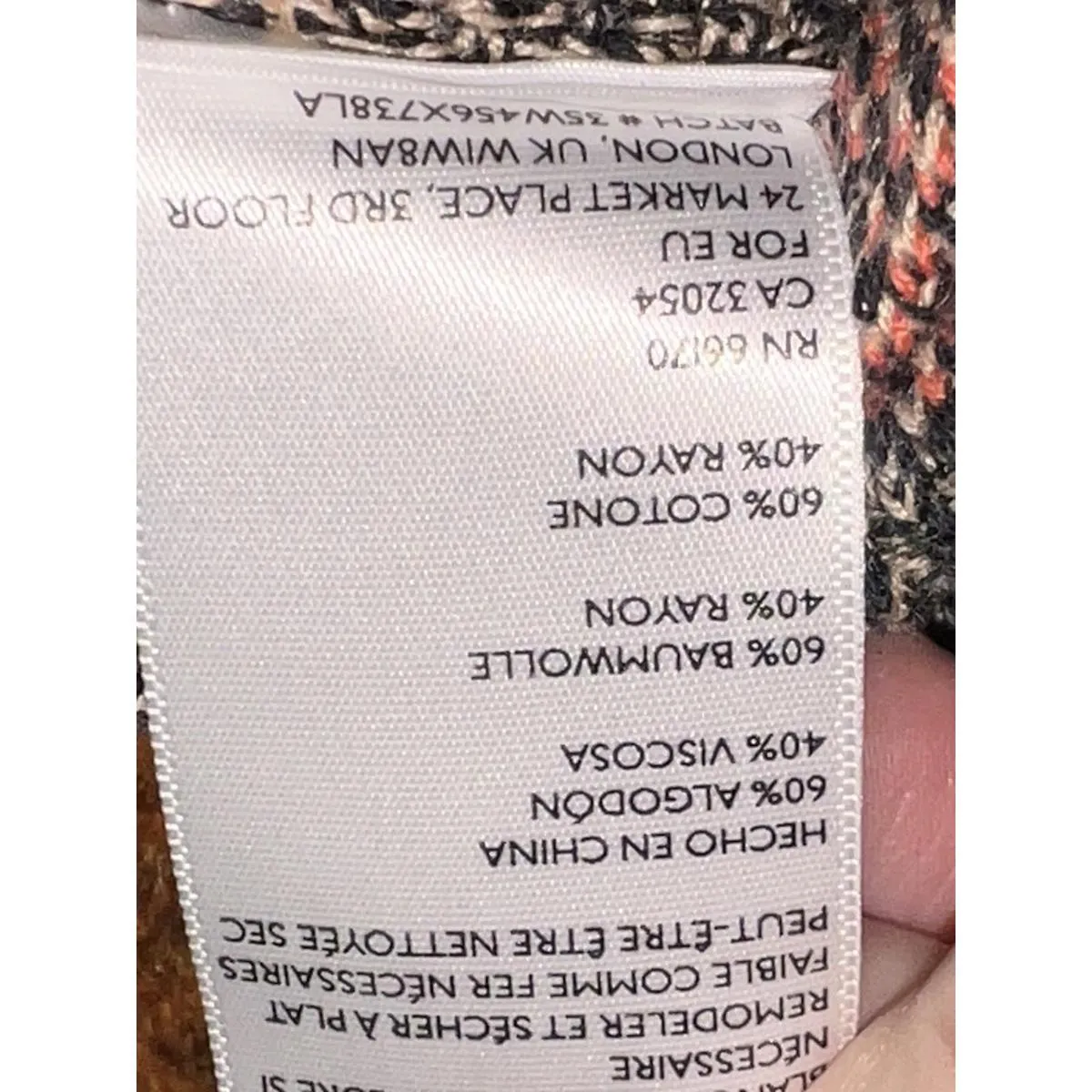 Urban Outfitters Ecote Intarsia Pullover Sweater womens M Geo Aztec Tribal Print - Image 6