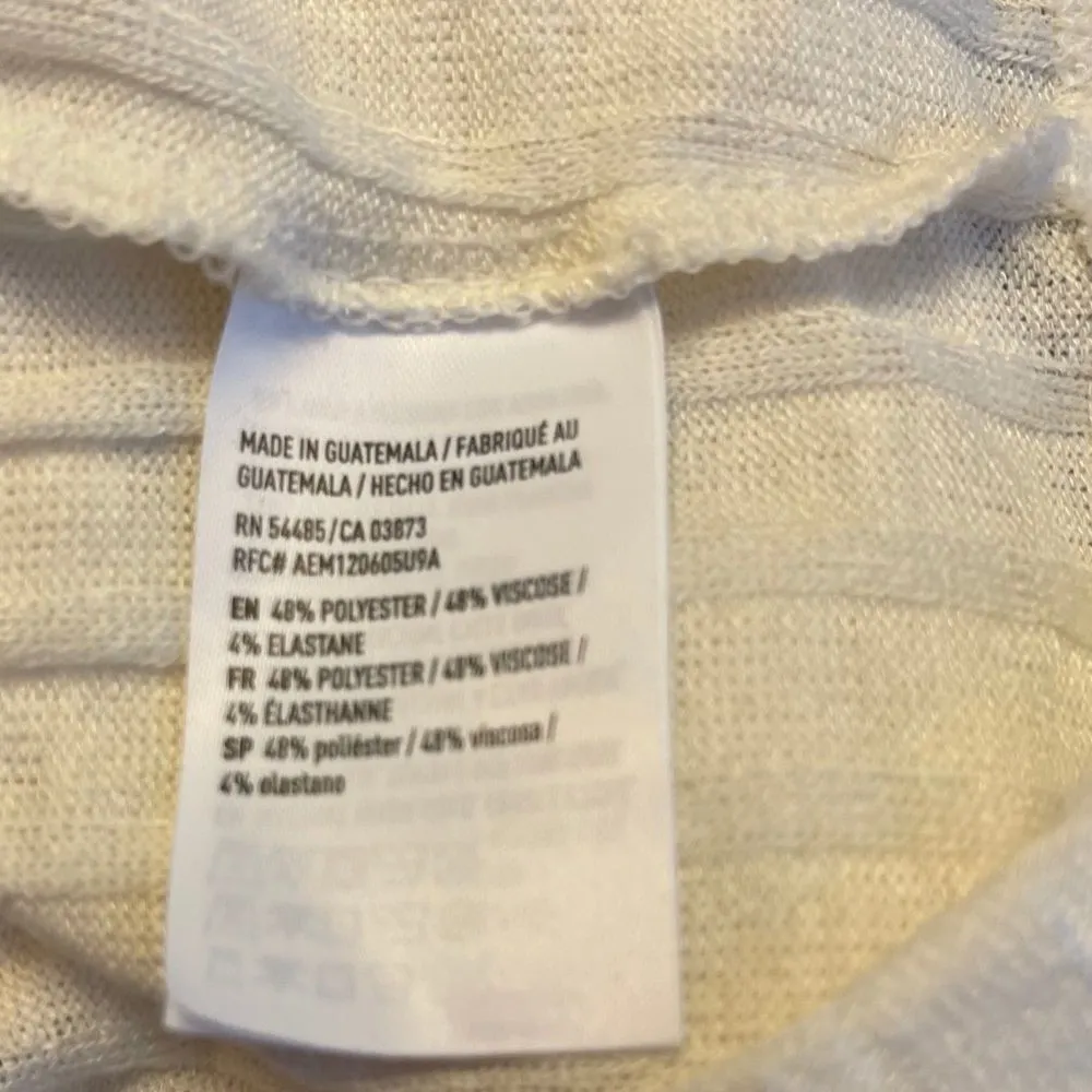 American Eagle Ribbed‎ Cold Shoulder Sweater nwt - Image 6