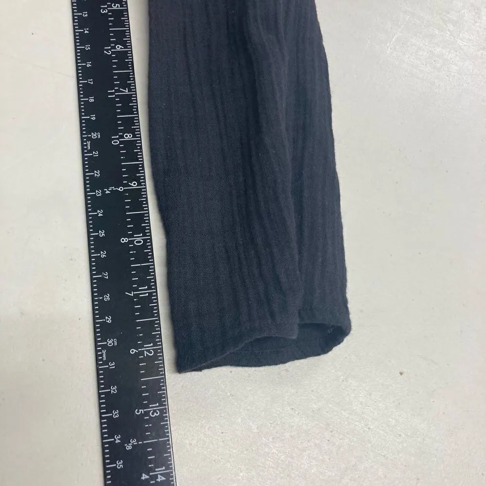 LUCKY BRAND Women’s Black & White Crepe Embroidered Dress Size XS‎ Fiesta - Image 5