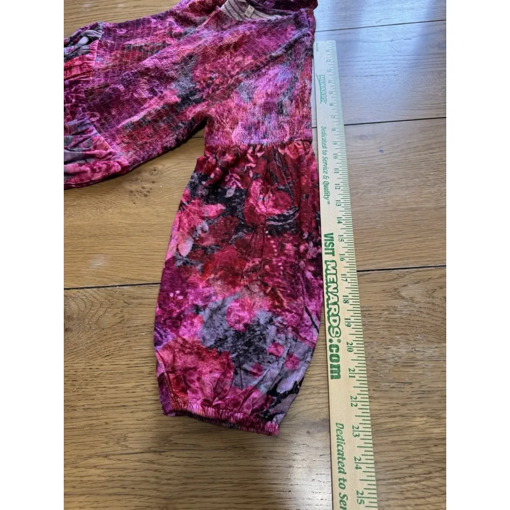 Soft Surroundings Beunissima Smocked Midi Dress Size Medium Petite Stretch Beach - Image 7