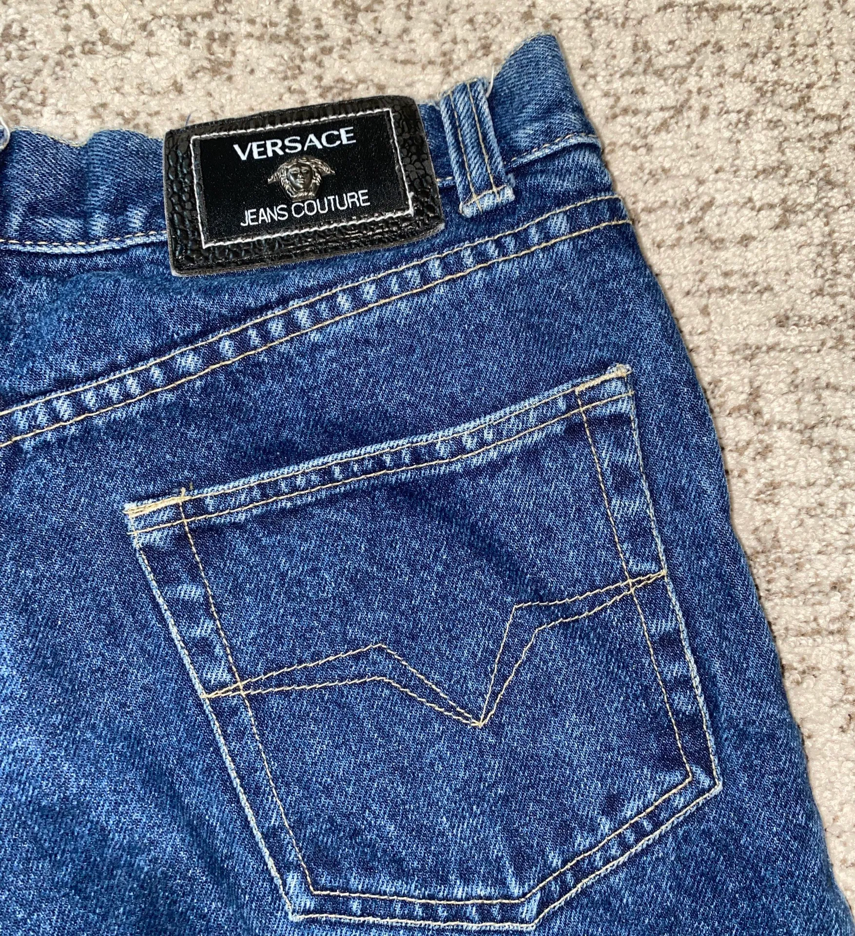Versace Authentic Vintage  Denim Jeans - Image 4