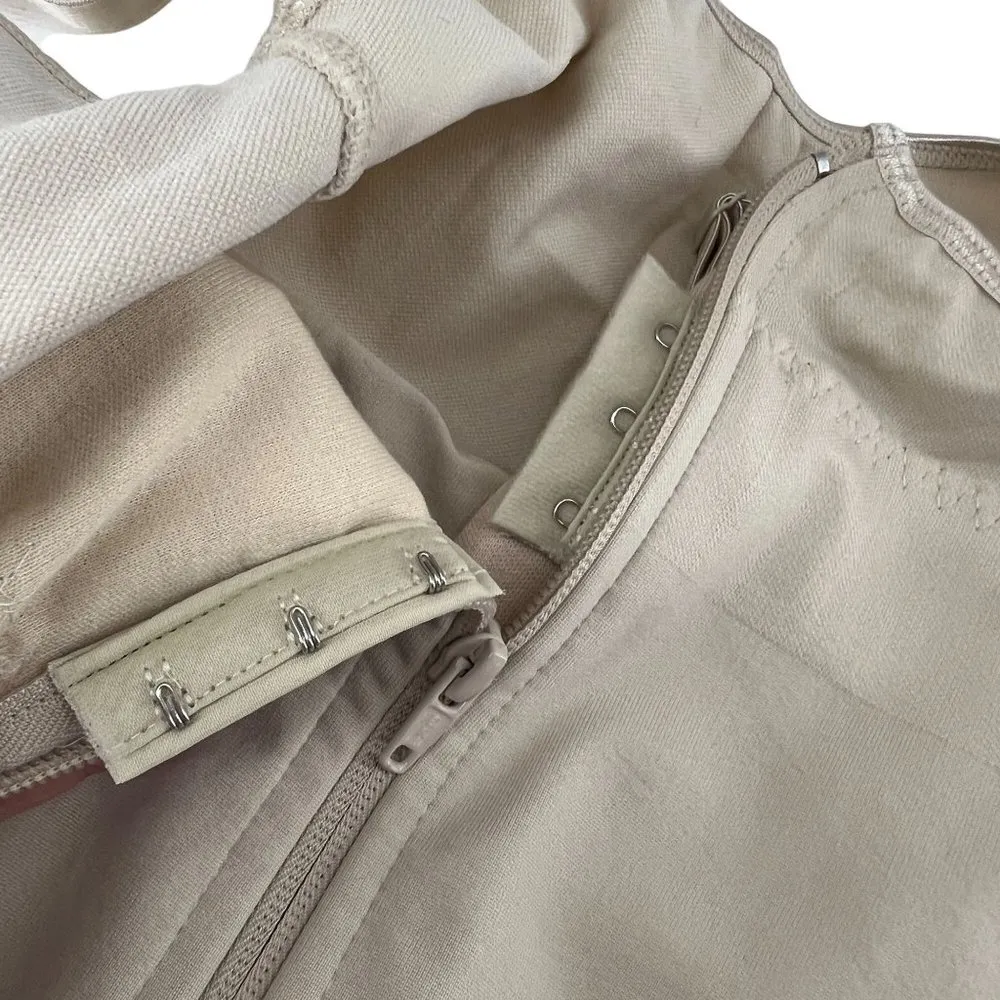 Waist Shaperz Zipper Booty Shorts Body Shaper Womens Large - Image 3