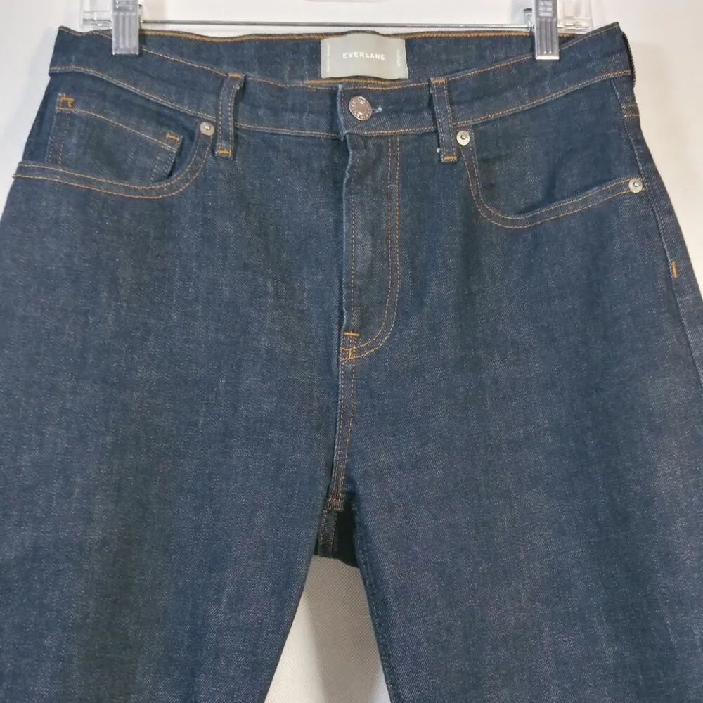 Everlane Darkwash Dark Wash High Rise Slim Leg Size 30 R - Image 4