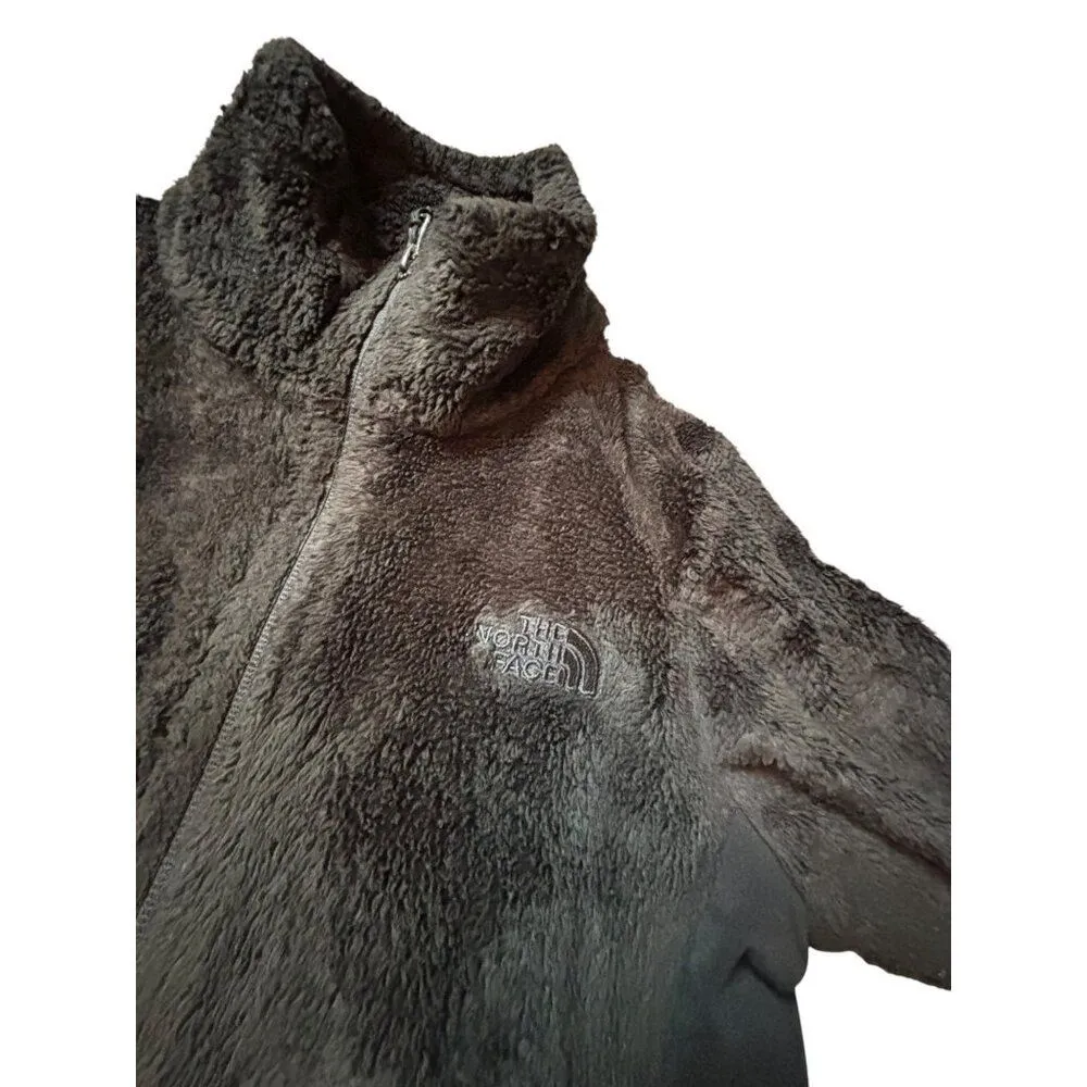 The North Face Womens Fuzzy Fleece full zip Jacket S/P Black Polyester - Image 3