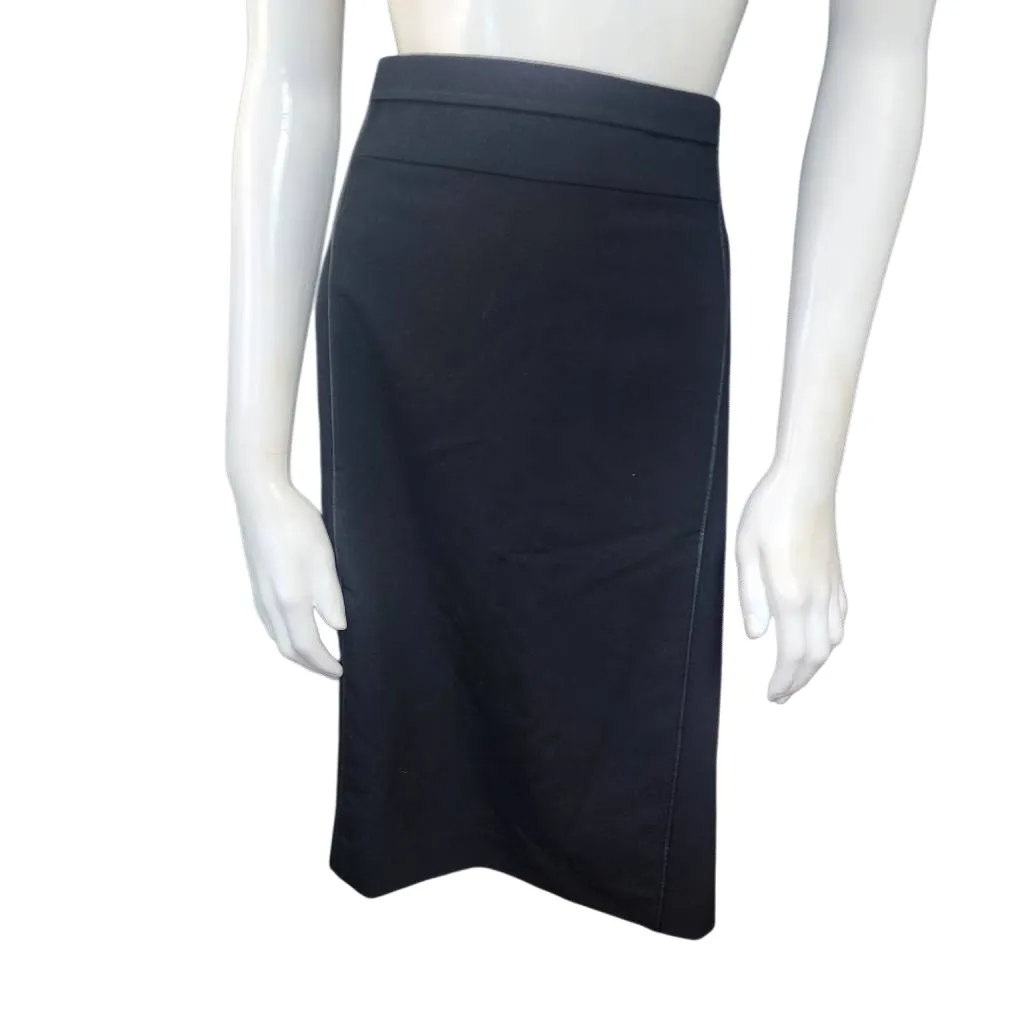 Worthington Black Pencil Skirt With Faux Leather Accents (18) - Image 3