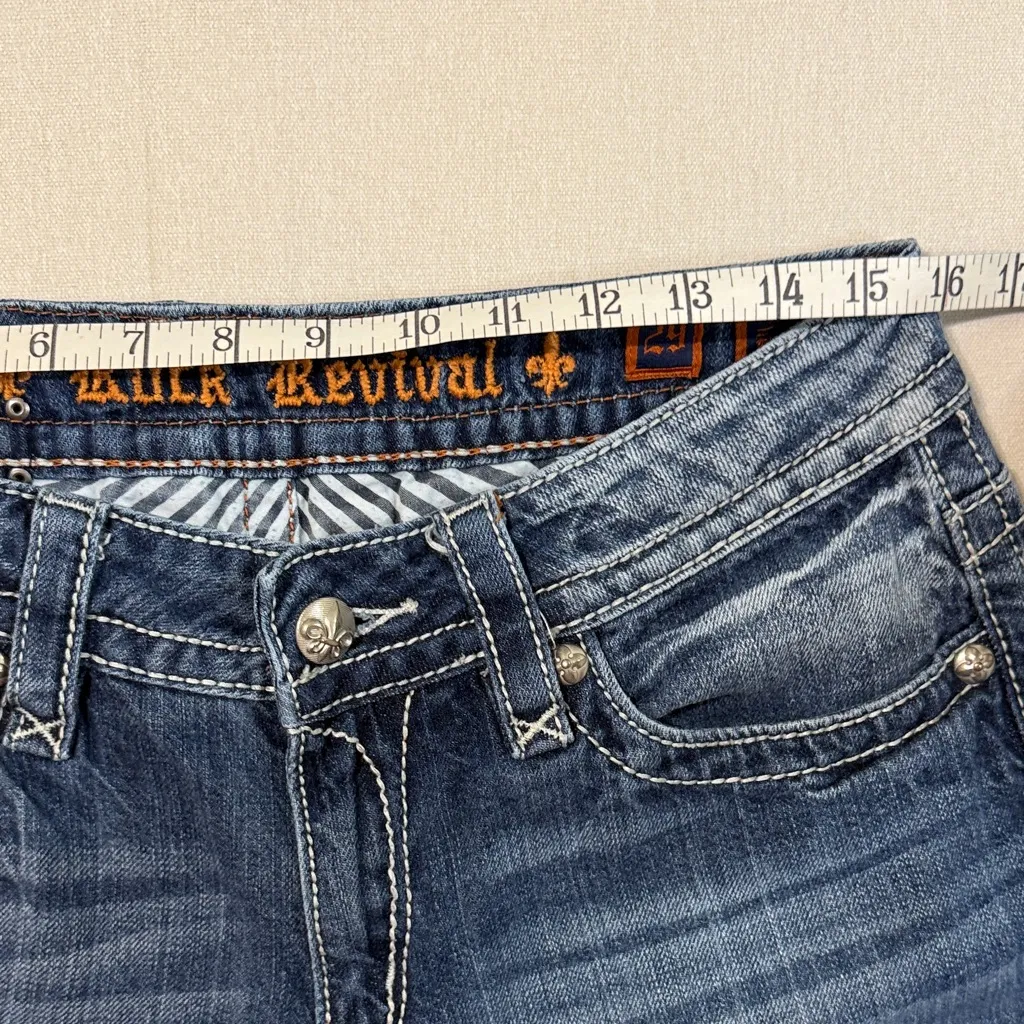 Rock Revival Women's Indigo Jean Shorts - Image 4