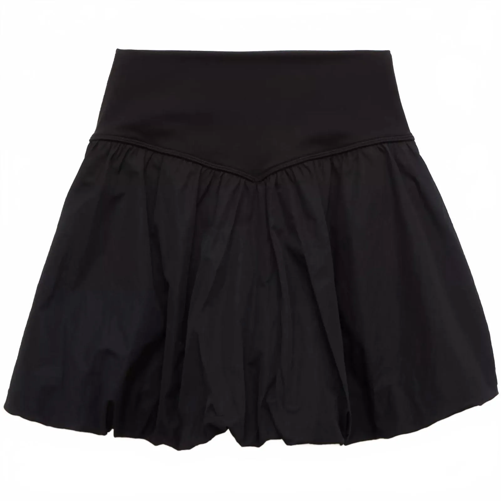 AE OFFLINE By Aerie Real Me Bubble Skort American Eagle NWT True Black Small - Image 5