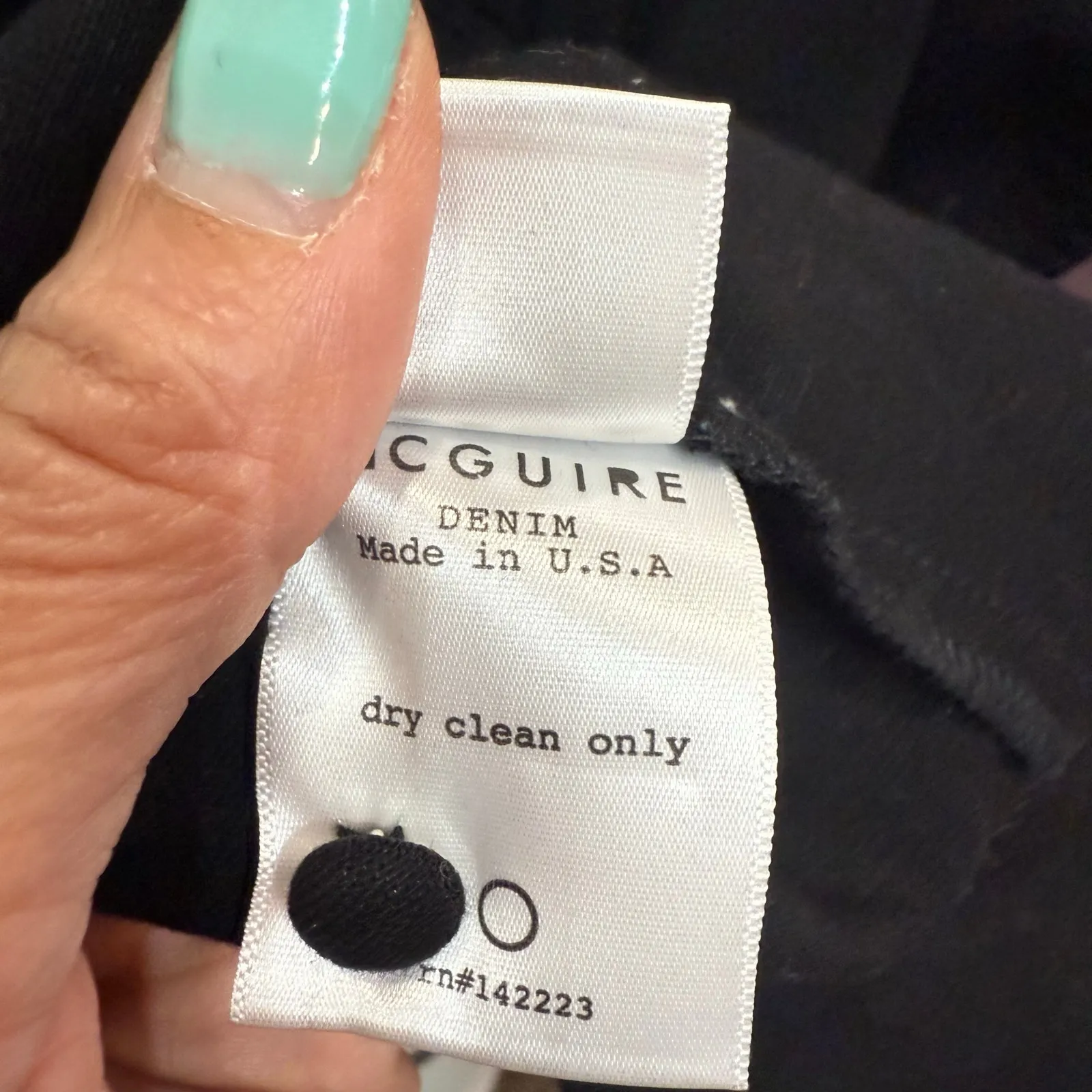 Mcguire Barrett Black Sorbonne Ruffle Linen Blend Top Sz S - Image 7