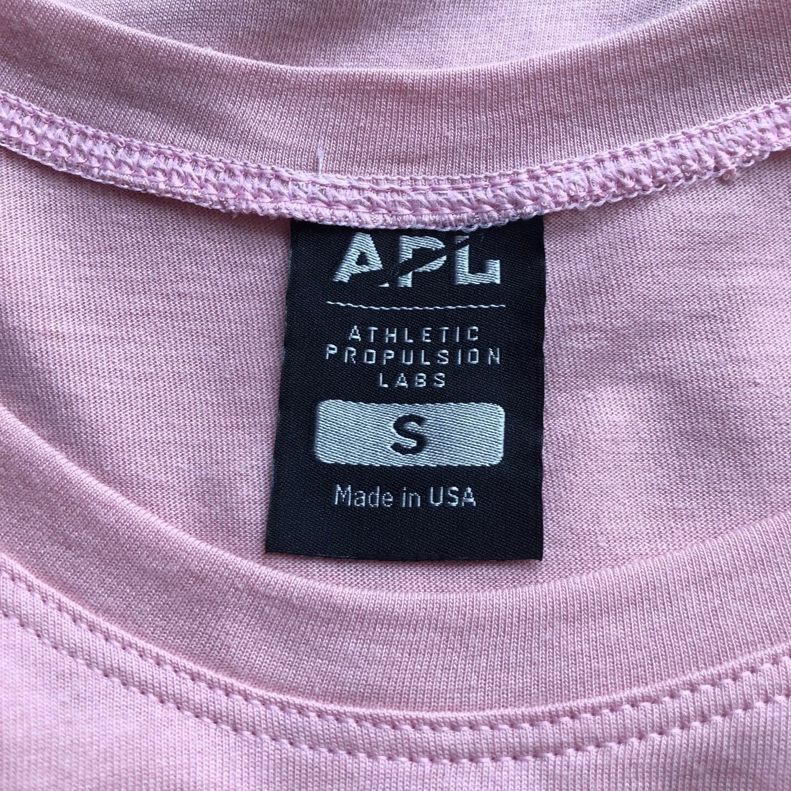 APL The Perfect Tee Dusty Rose Athletic Shirt Short Sleeve Women's Sz Small NWT - Image 5