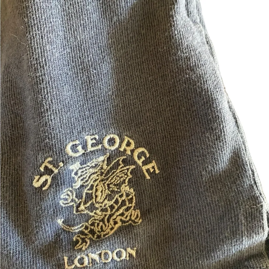 John Galt Brandy Melville St George London logo Embroidery jog Shorts loungewear - Image 4