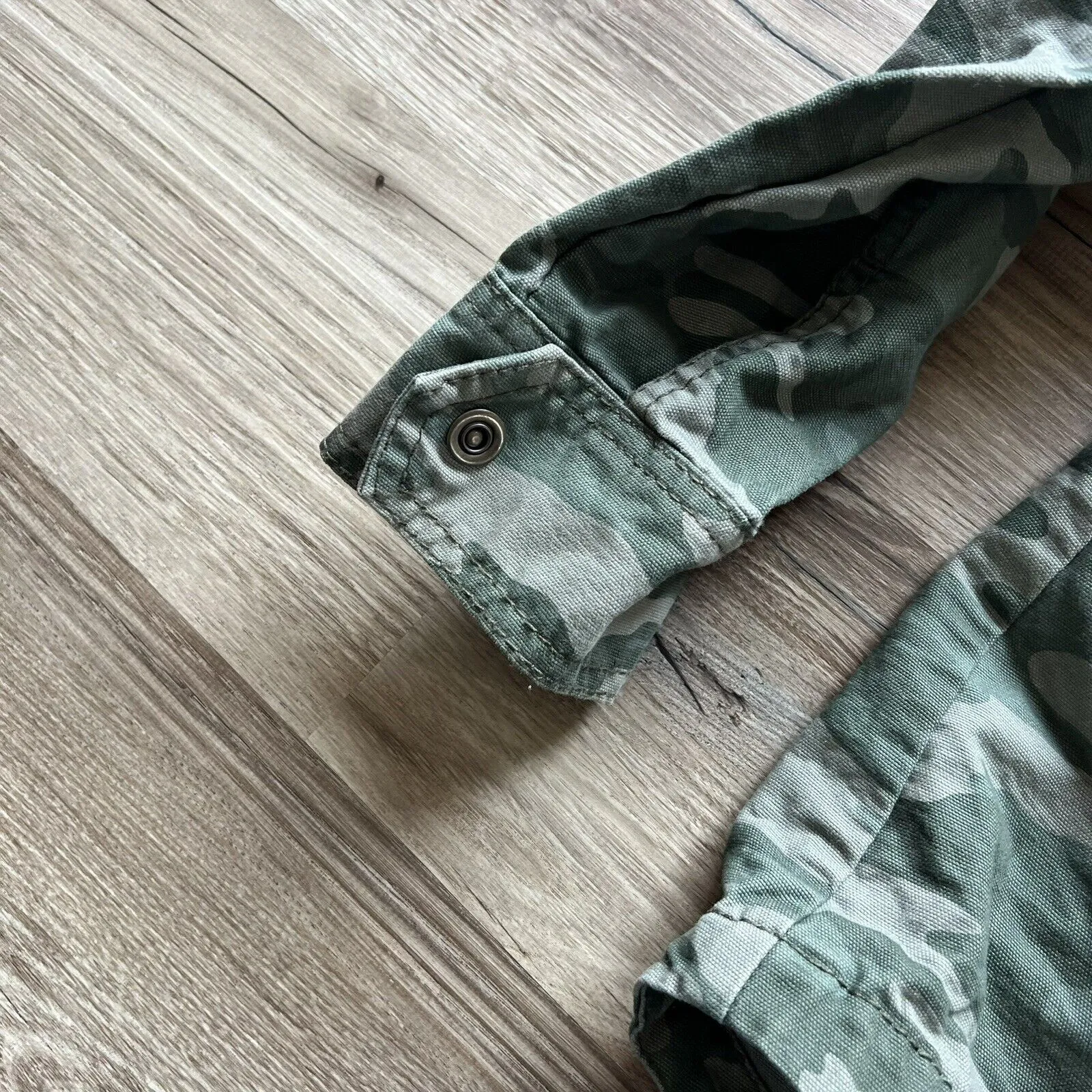 Universal Thread Camo Military Anorak Jacket – Women’s Medium Cotton - Image 10