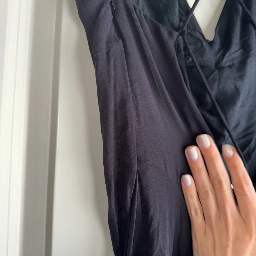 Free People Black sweetest‎ rose Maxi Dress size XS - Image 10