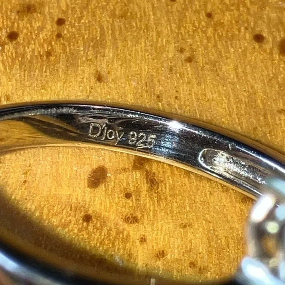 Natural Amethyst Sterling Silver Cocktail Ring Size 9 Purple - Image 6