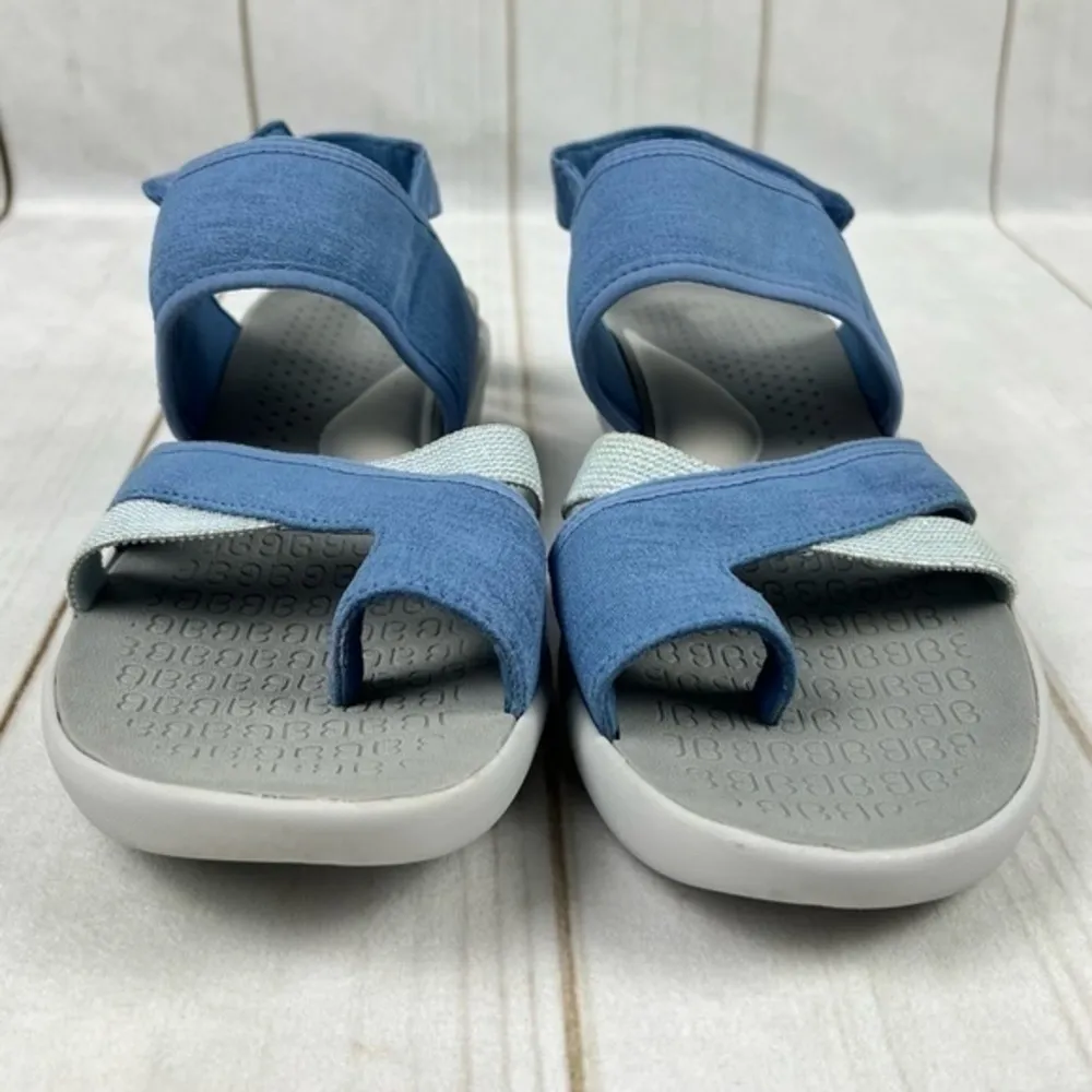 Bzees Carnival Washable Sandal blue size 10 - Image 3