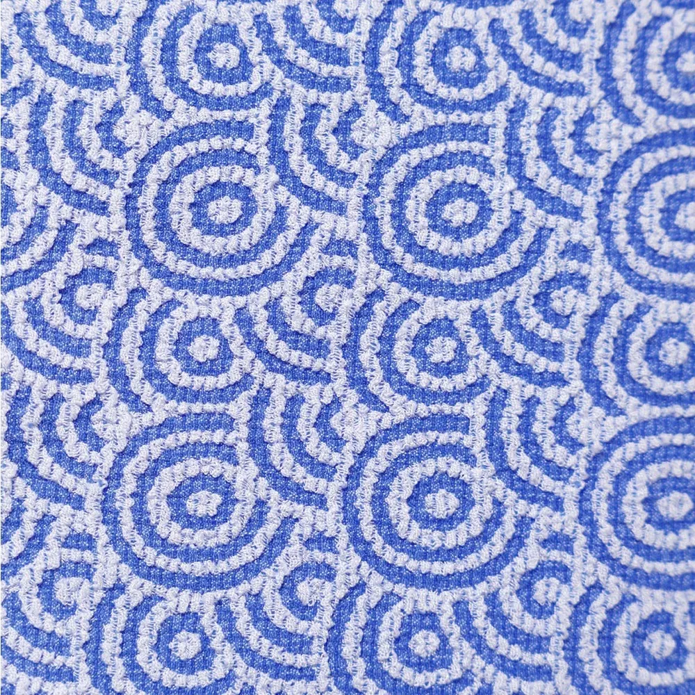 Berlook Blue Jacquard Underwire Bikini Top and bottom 06 Size M - Image 12